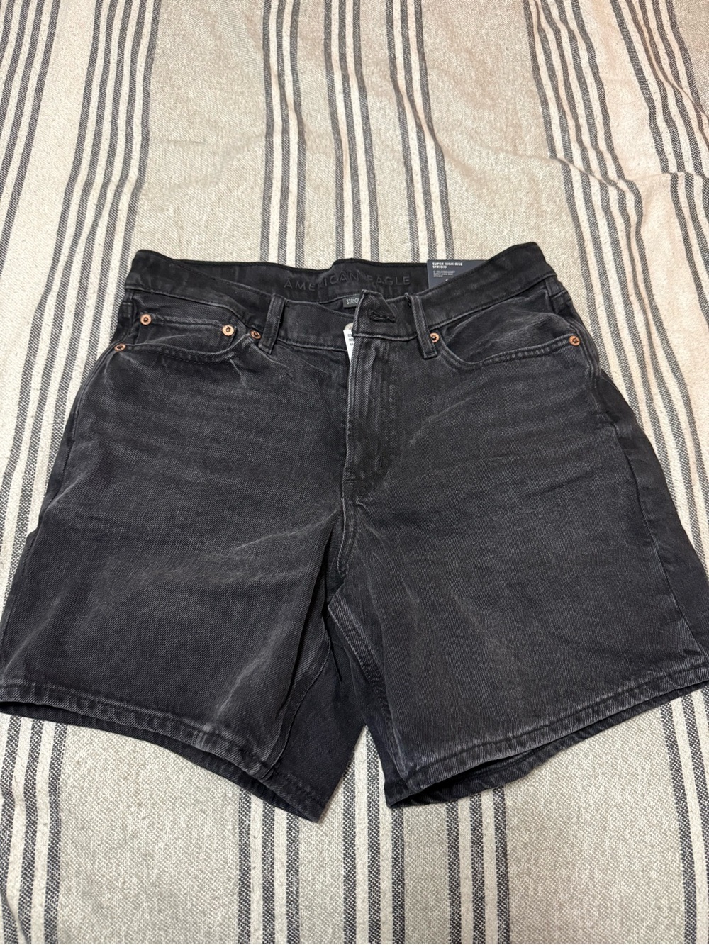 American Eagle Outfitters Black Denim Women’s Shorts